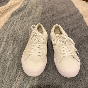 Madewell leather white sneakers size 8.5